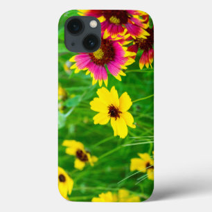 Prairie wildflowers in Hill Country iPhone 13 Case