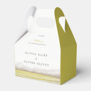 Prairies in Bloom Wedding Favor Box