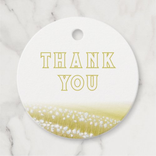 Prairies in Bloom Wedding Favor Tags