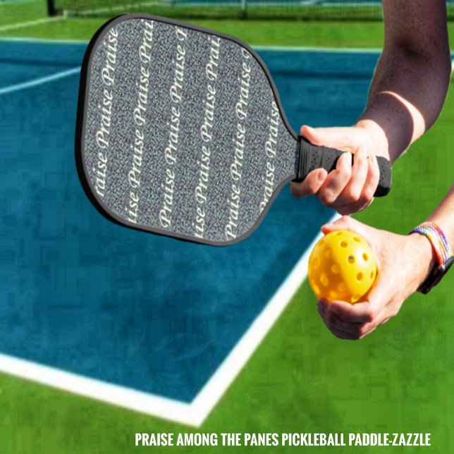 Praise Among The Panes Carbon Fiber Pickleball Paddle (Creator Uploaded)