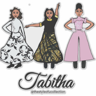 Praise Dancer Trio #2 Sticker