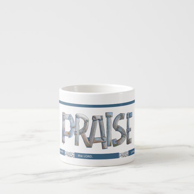 Praise Espresso Cup (Front)
