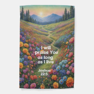 Praise God Garden Flag