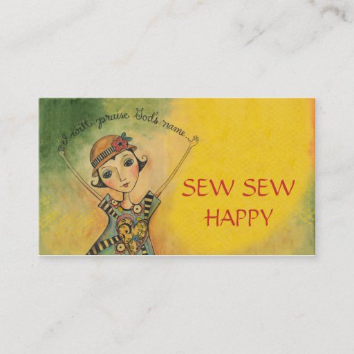 Customizable Praise Him Personal Business Mommy Card Business Card