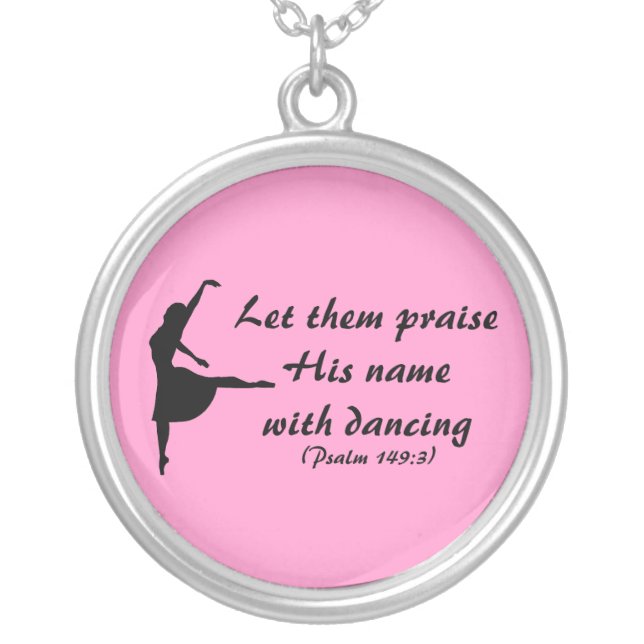 Praise Him with Dancing Necklace (Front)