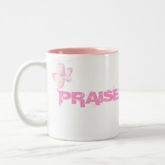 PRAISE JEHOVA! Two-Tone COFFEE MUG