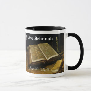 Praise Jehovah - The Bible Van Gogh Mug