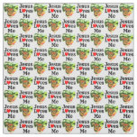 PRAISE JESUS CHRIST! BUTTERFLY JESUS LOVES ME FABRIC