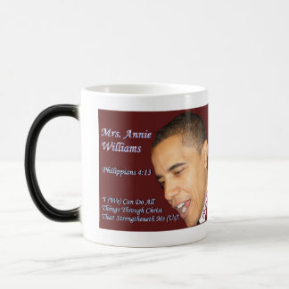 Praise Mug- Personalized - Add your Name & photo Color Morph Mug