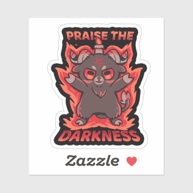 Praise the Darkness Sticker (Sheet)