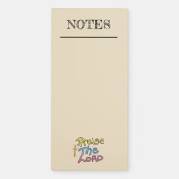 Praise the LORD Christian Magnetic Notepad