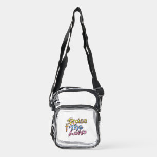 Praise the Lord Clear Stadium Clear Crossbody Bag