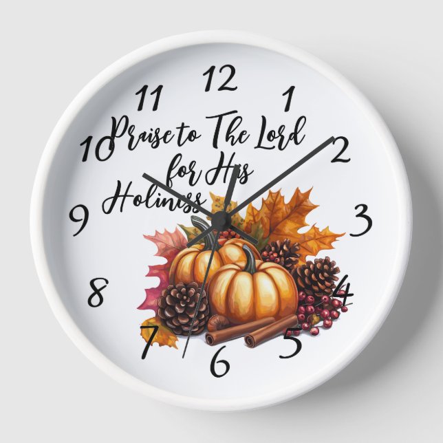 Praise The Lord Clock (Front)