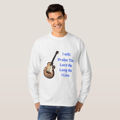 Praise the Lord Inspirational Text Graphic Tee