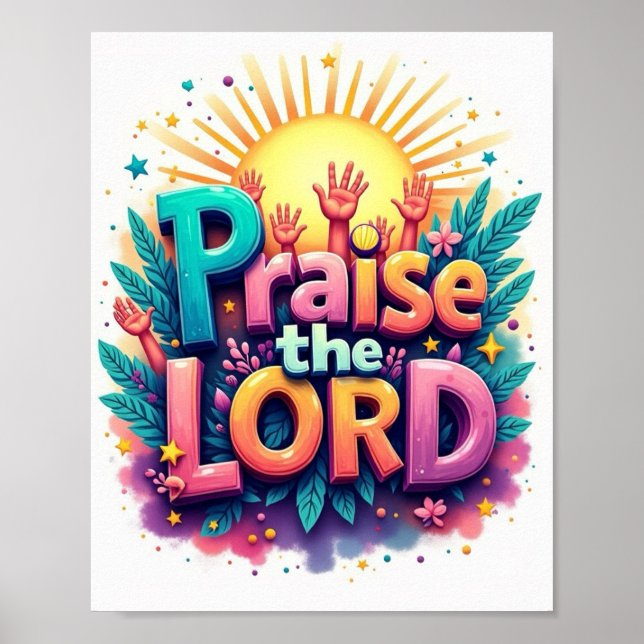 Praise the Lord  Poster (Front)