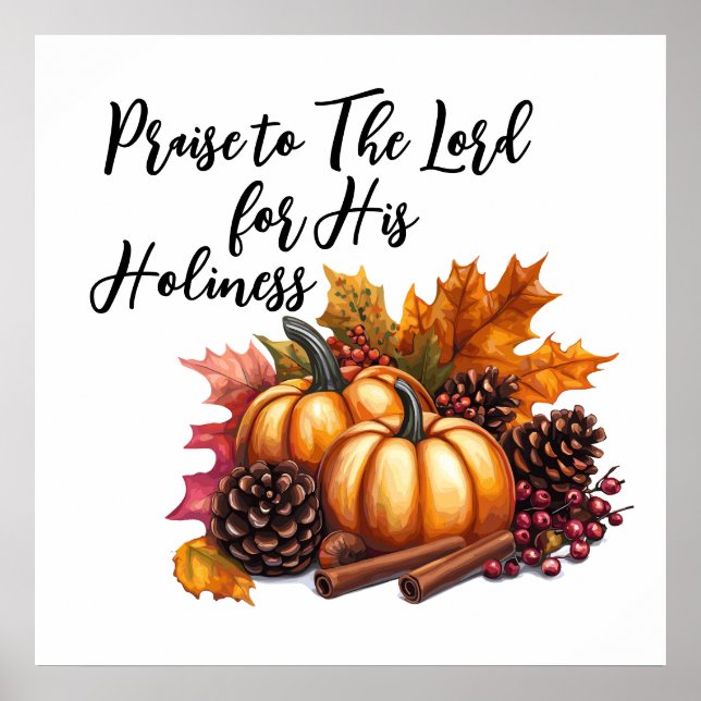 Praise The Lord Poster (Front)