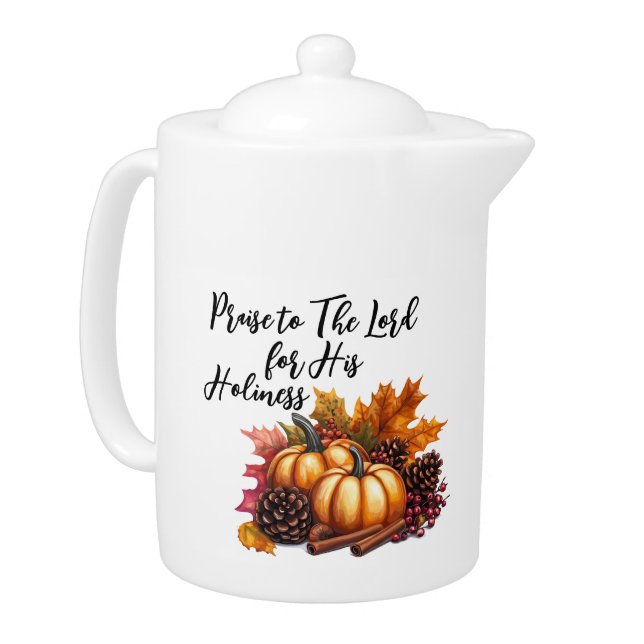 Praise The Lord Teapot (Left)