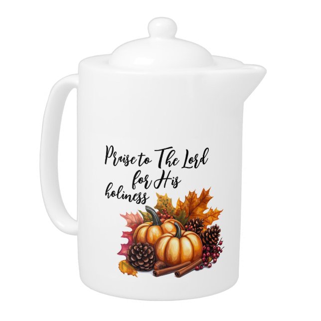 Praise The Lord Teapot (Left)