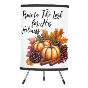 Praise The Lord Tripod Lamp