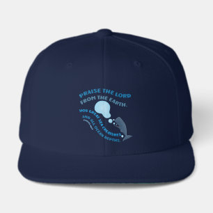 Praise the Lord whale bible verse psalms christian Visor