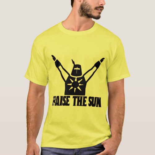 Praise the Sun Knight Solaire T_Shirt