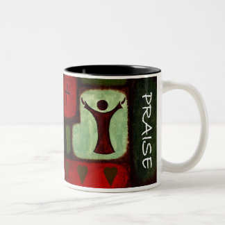 Praise Two-Tone Coffee Mug