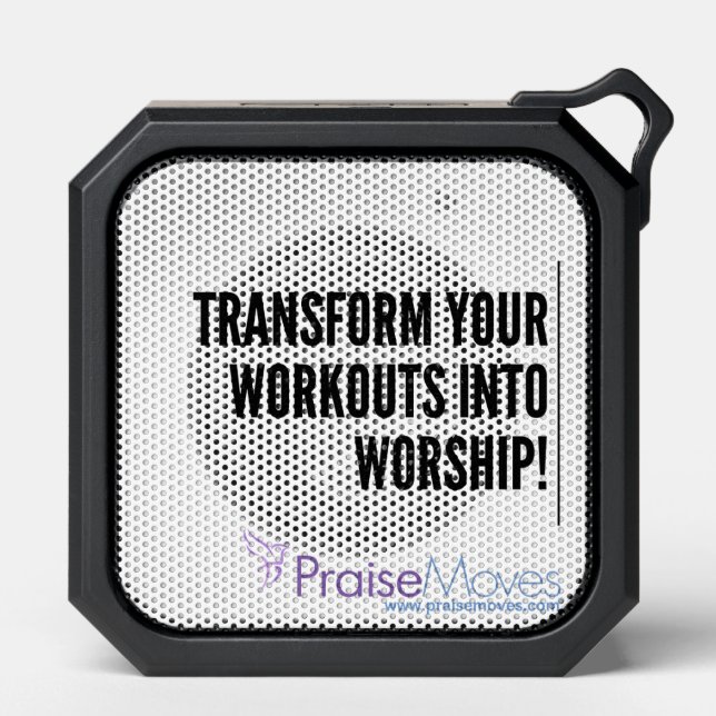 PraiseMoves BlueTooth Speaker (Front)