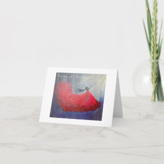 Praising With Abandonment Note Card