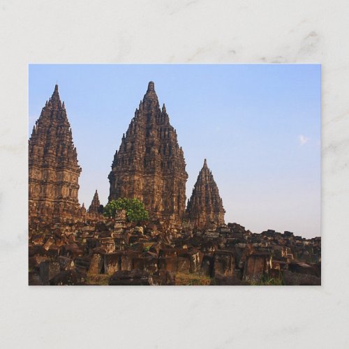Prambanan Postcard