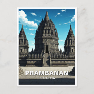 Prambanan Temple Indonesia UNESCO Postcard