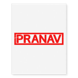 Pranav Stamp Temporary Tattoos