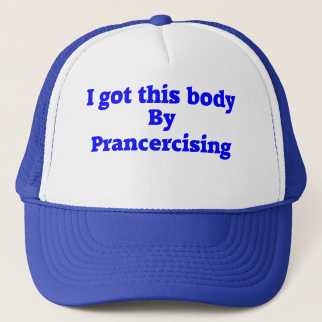 Prancercise Trucker Hat (Front)