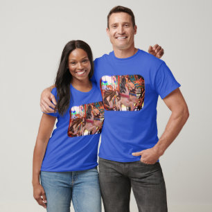 Prancing Carousel Horses T-Shirt
