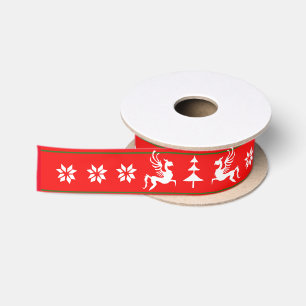 Prancing Hippogryph Satin Ribbon