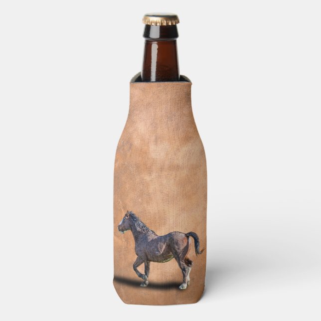 PRANCING HORSE BOTTLE COOLER (Bottle Front)