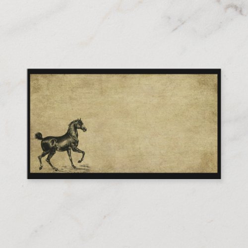 Prancing Horse- Prim Biz Cards Business Card Templates
