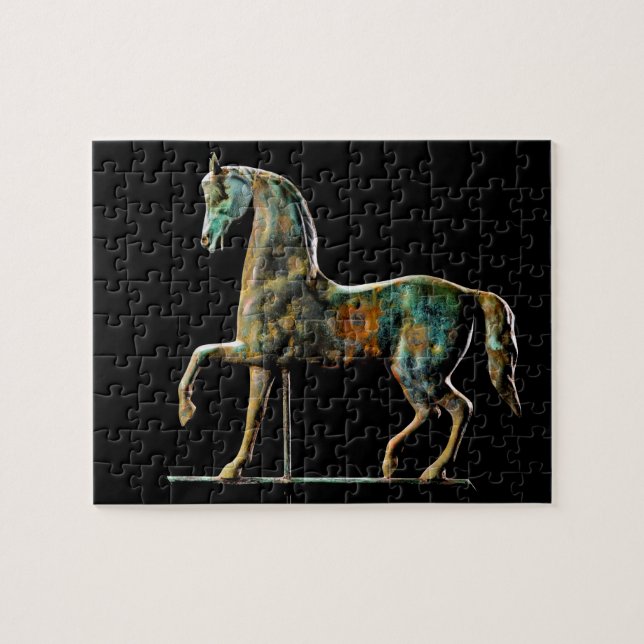 Prancing Horse Weathervane Jigsaw Puzzle (Horizontal)