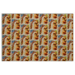 prancing mustangs fabric