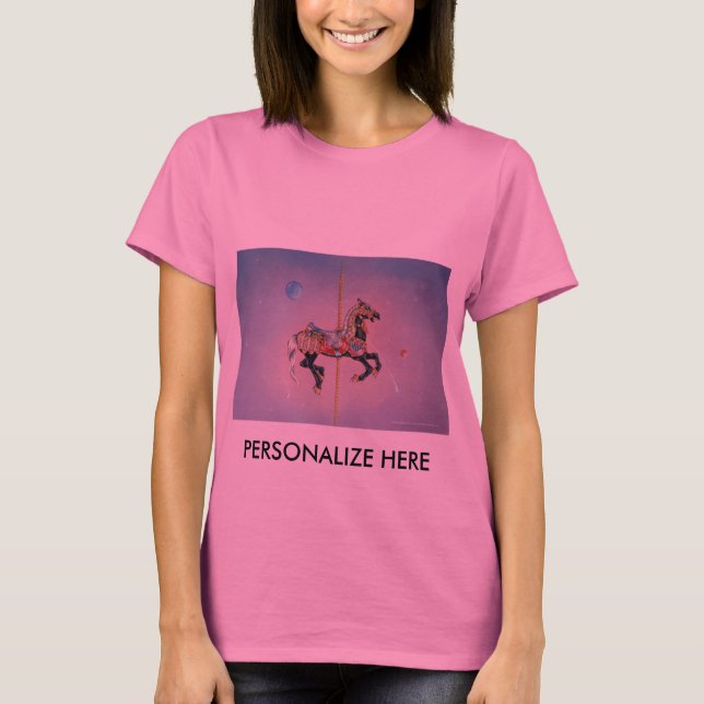 PRANCING PONY CAROUSEL T-Shirt (Front)