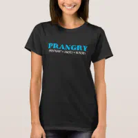 Prangry Saurus Definition Funny Pregnancy Announcement Shirt & Tank Top 