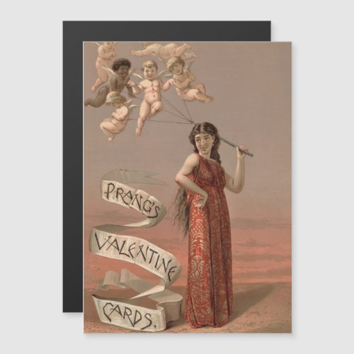 Prangs Valentine Women Red balloons of Cherubs