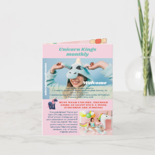 Prank Birthday Invite, Unicorn Love, Groovy Party Invitation