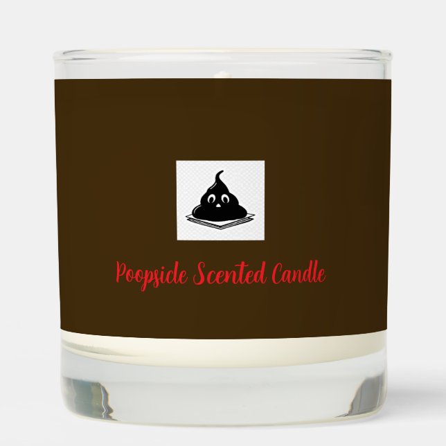 Prank Poopsicle Scented Candle (Front)