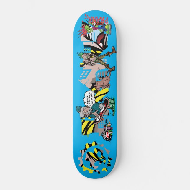 Prank Street Skateboard (Front)
