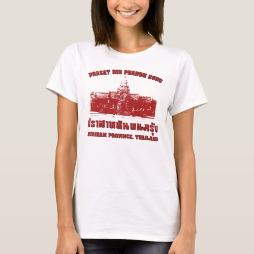 Prasat Hin Phanom Rung Buriram Isaan Thailand T_Shirt