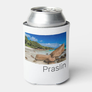 Praslin Seychelles Island Anse Lazio Beach Gift Can Cooler