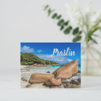 Praslin Seychelles Island Anse Lazio Beach Gift Postcard