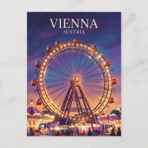 Prater and Riesenrad Austria Postcard