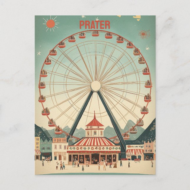 Prater Vienna Postcard (Front)