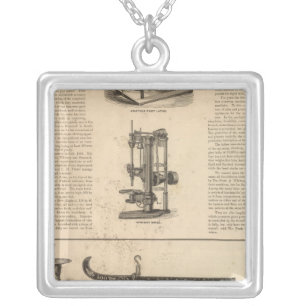 Pratt and Whitney Company Silver Plated Necklace